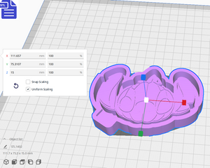 Stitch Pumpkin Silicone Mold Housing STL File