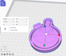 Load image into Gallery viewer, Grinch Bauble Silicone Mold Housing STL File