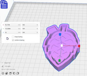 Pinecone Silicone Mold Housing STL File