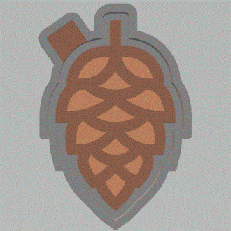 Pinecone Silicone Mold Housing STL File - The Crafts and Glitter Shop