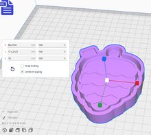 Load image into Gallery viewer, Pinecone Silicone Mold Housing STL File