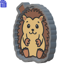 Load image into Gallery viewer, Hedgehog Silicone Mold Housing STL File