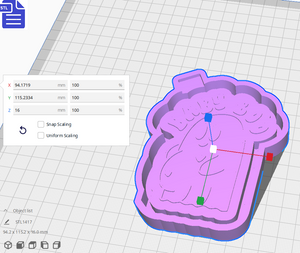 Pregnant Ghost Silicone Mold Housing STL File