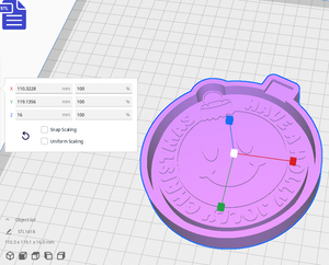 Smiley Bauble Silicone Mold Housing STL File