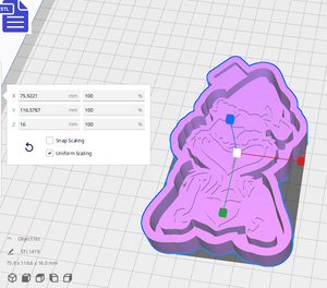 Grinch Silicone Mold Housing STL File