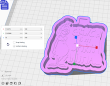 Load image into Gallery viewer, Grinch Spirit Animal Silicone Mold Housing STL File