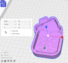 Load image into Gallery viewer, Grinch Vibe Silicone Mold Housing STL File