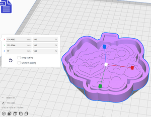 Grinch Ho Ho Ho Silicone Mold Housing STL File