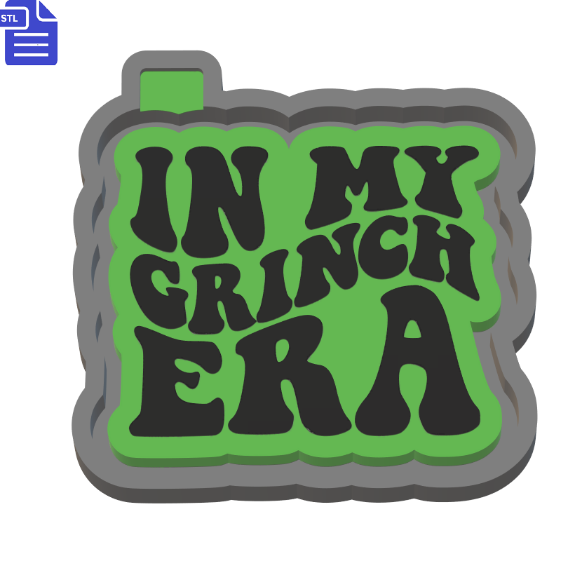 Grinch Era Silicone Mold Housing STL File