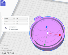 Load image into Gallery viewer, Football Smiley Silicone Mold Housing STL File