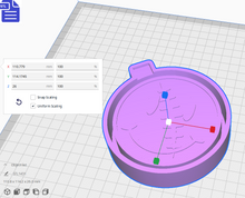 Load image into Gallery viewer, Football Smiley Silicone Mold Housing STL File