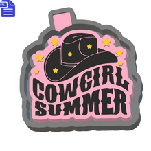 Load image into Gallery viewer, Cowgirl Summer Silicone Mold Housing STL File