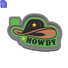 Load image into Gallery viewer, Howdy Silicone Mold Housing STL File