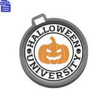 Load image into Gallery viewer, Halloween University Silicone Mold Housing STL File