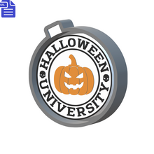 Load image into Gallery viewer, Halloween University Silicone Mold Housing STL File