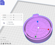 Load image into Gallery viewer, Halloween University Silicone Mold Housing STL File