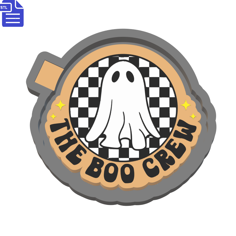 Boo Crew Silicone Mold Housing STL File