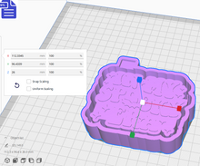 Load image into Gallery viewer, Spooky Era Silicone Mold Housing STL File