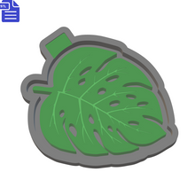 Load image into Gallery viewer, Leaf Silicone Mold Housing STL File