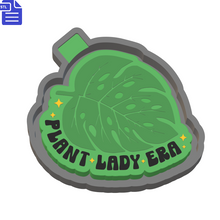 Load image into Gallery viewer, Plant Lady Era Silicone Mold Housing STL File