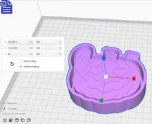 Load image into Gallery viewer, Jack o Lantern Silicone Mold Housing STL File