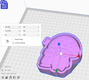 Mushroom with Lantern Silicone Mold Housing STL File