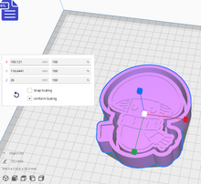 Load image into Gallery viewer, Cozy Mushroom Silicone Mold Housing STL File