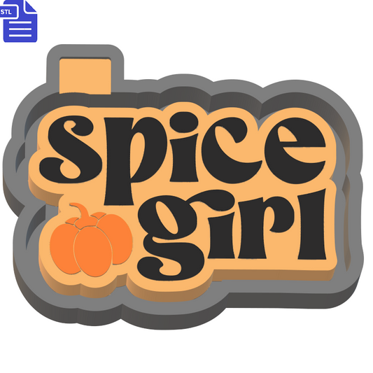 Spice Girl Silicone Mold Housing STL File - The Crafts and Glitter Shop