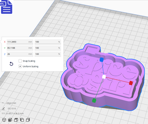 Spice Girl Silicone Mold Housing STL File