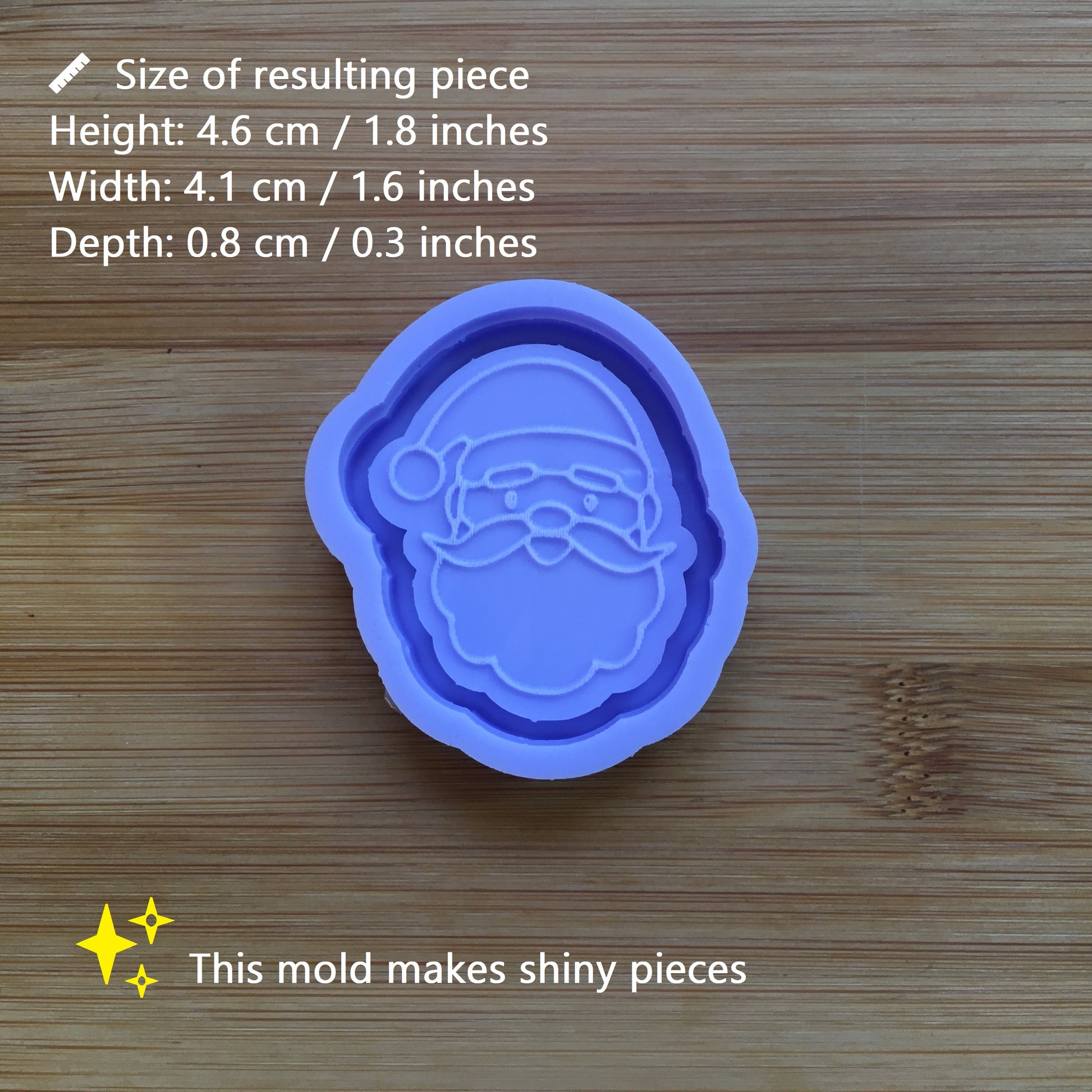 Santa Claus Shaker Silicone Mold
