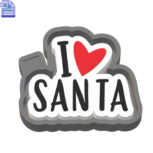 Santa Silicone Mold Housing STL File - The Crafts and Glitter Shop