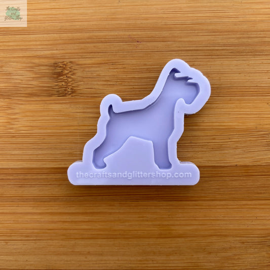 Schnauzer Silicone Mold - The Crafts and Glitter Shop