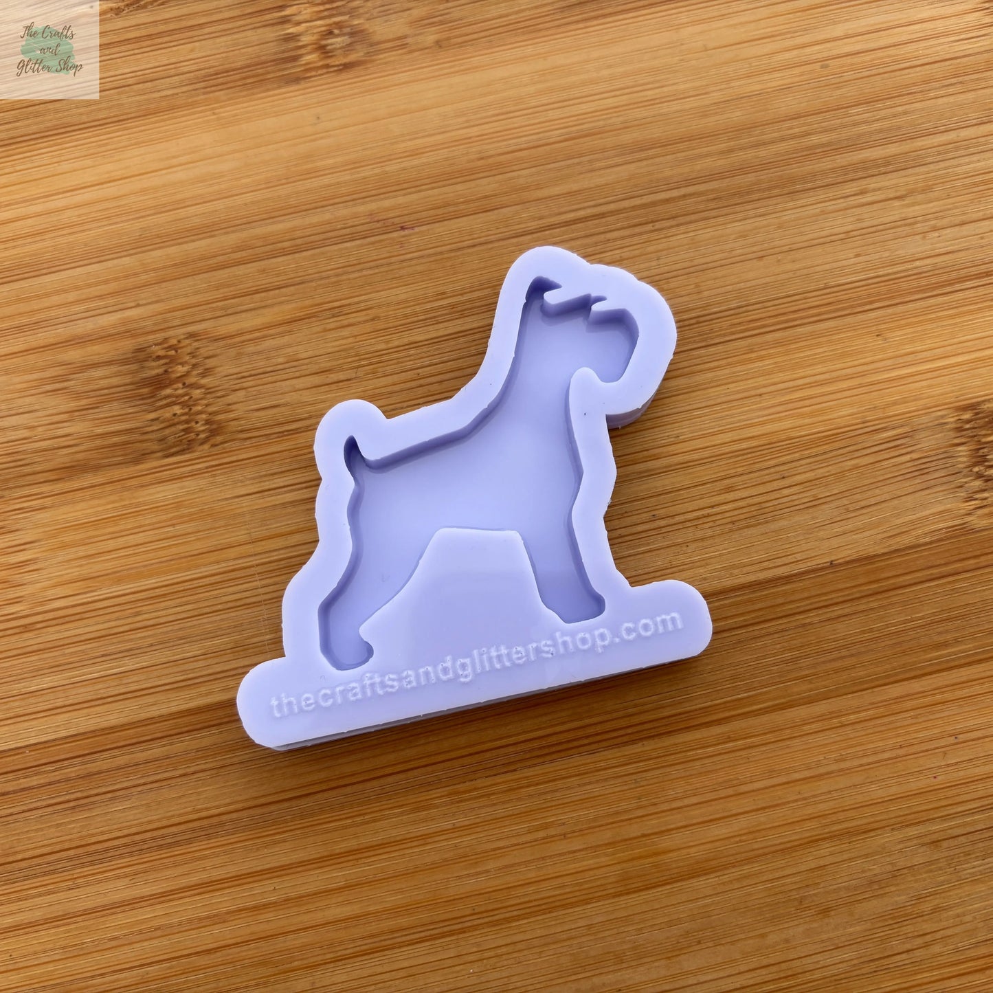 Schnauzer Silicone Mold - The Crafts and Glitter Shop