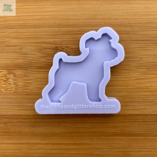 Schnauzer Silicone Mold - The Crafts and Glitter Shop