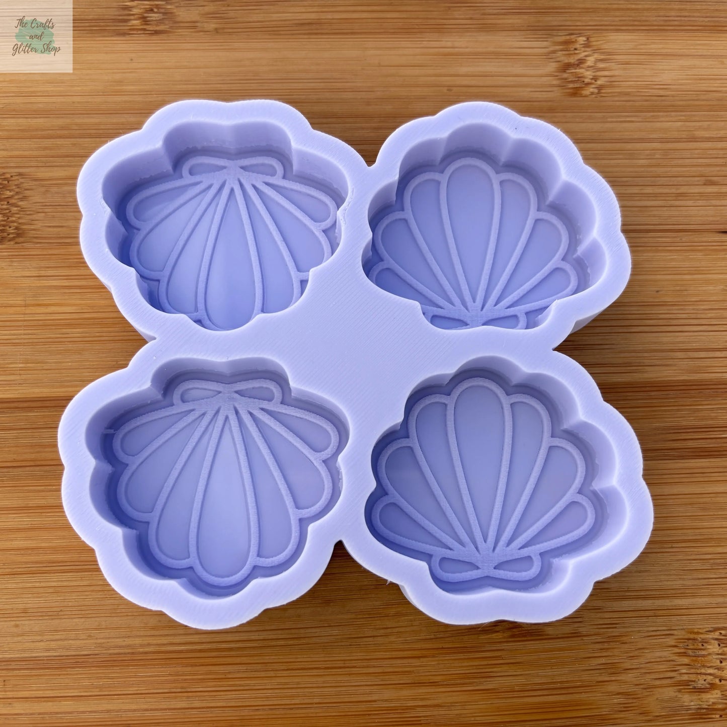 Seashell Silicone Mold - The Crafts and Glitter Shop
