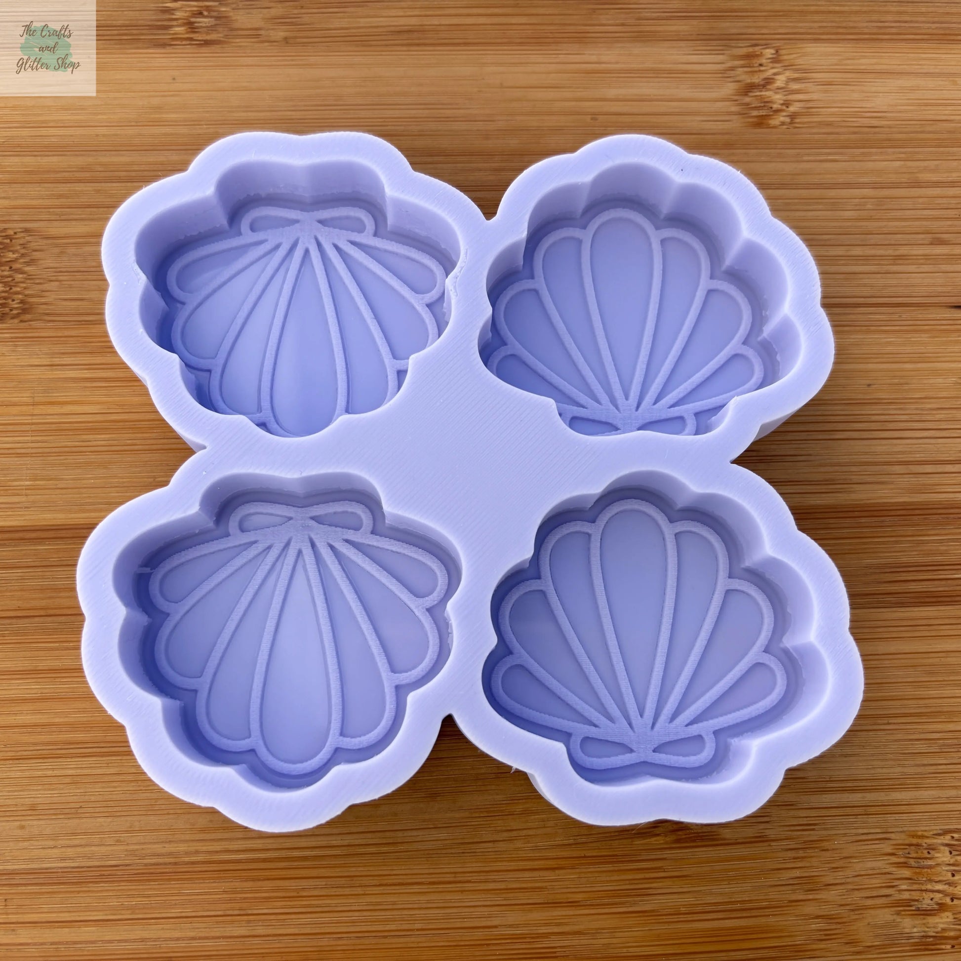 Seashell Silicone Mold - The Crafts and Glitter Shop