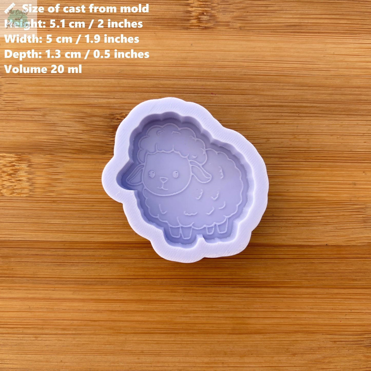 Sheep Silicone Mold - The Crafts and Glitter Shop