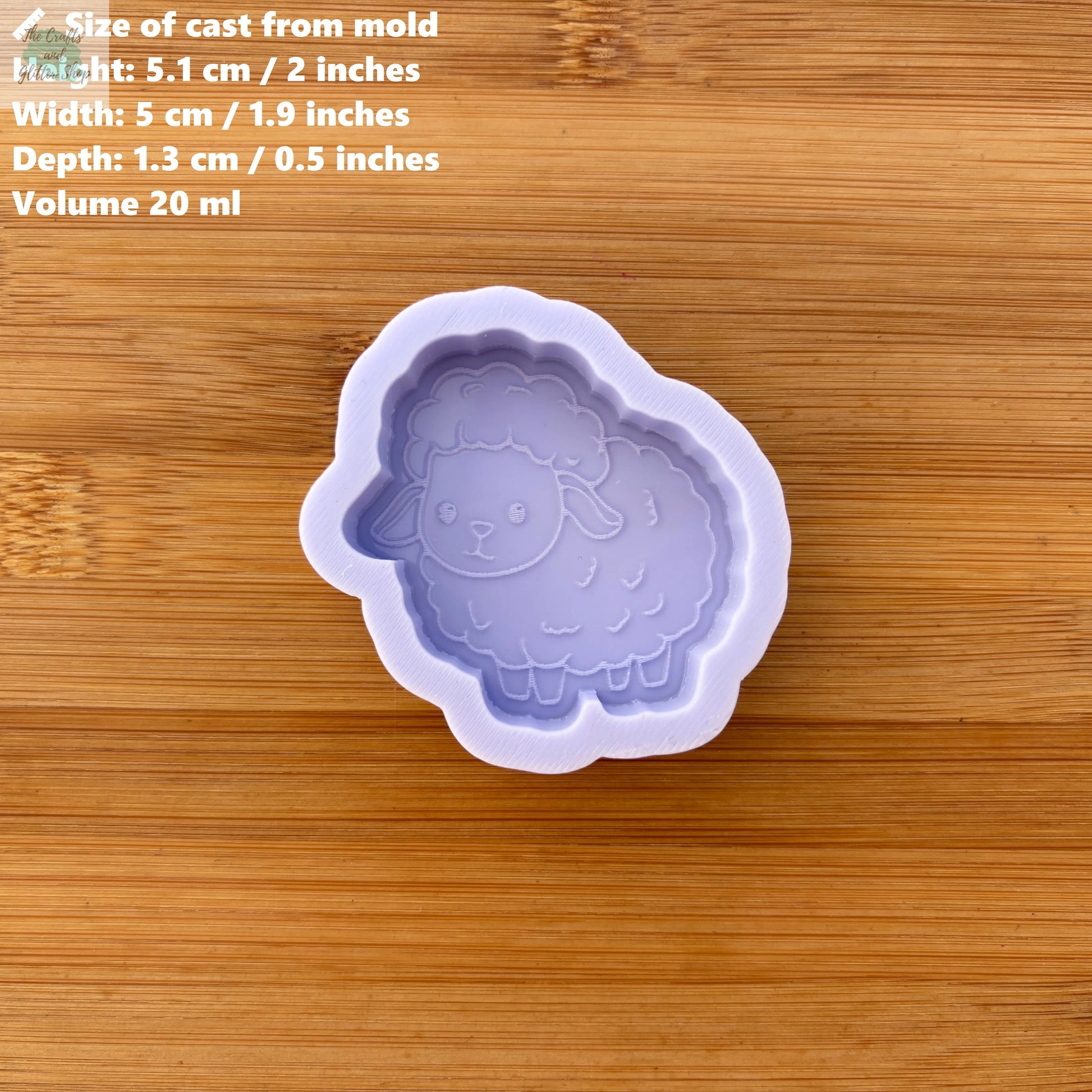 Sheep Silicone Mold - The Crafts and Glitter Shop