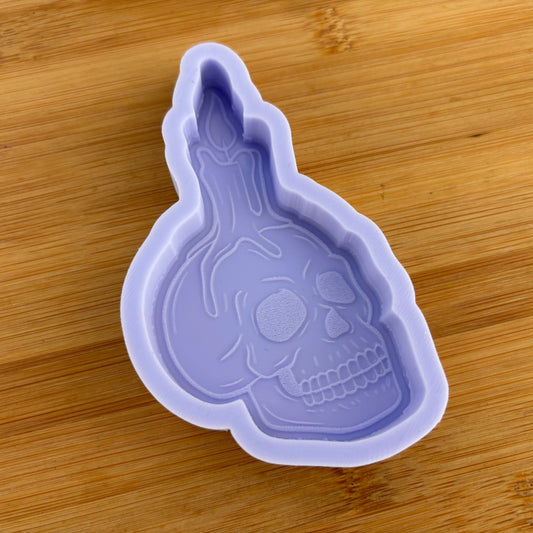 Skull Candle Silicone Mold - The Crafts and Glitter Shop