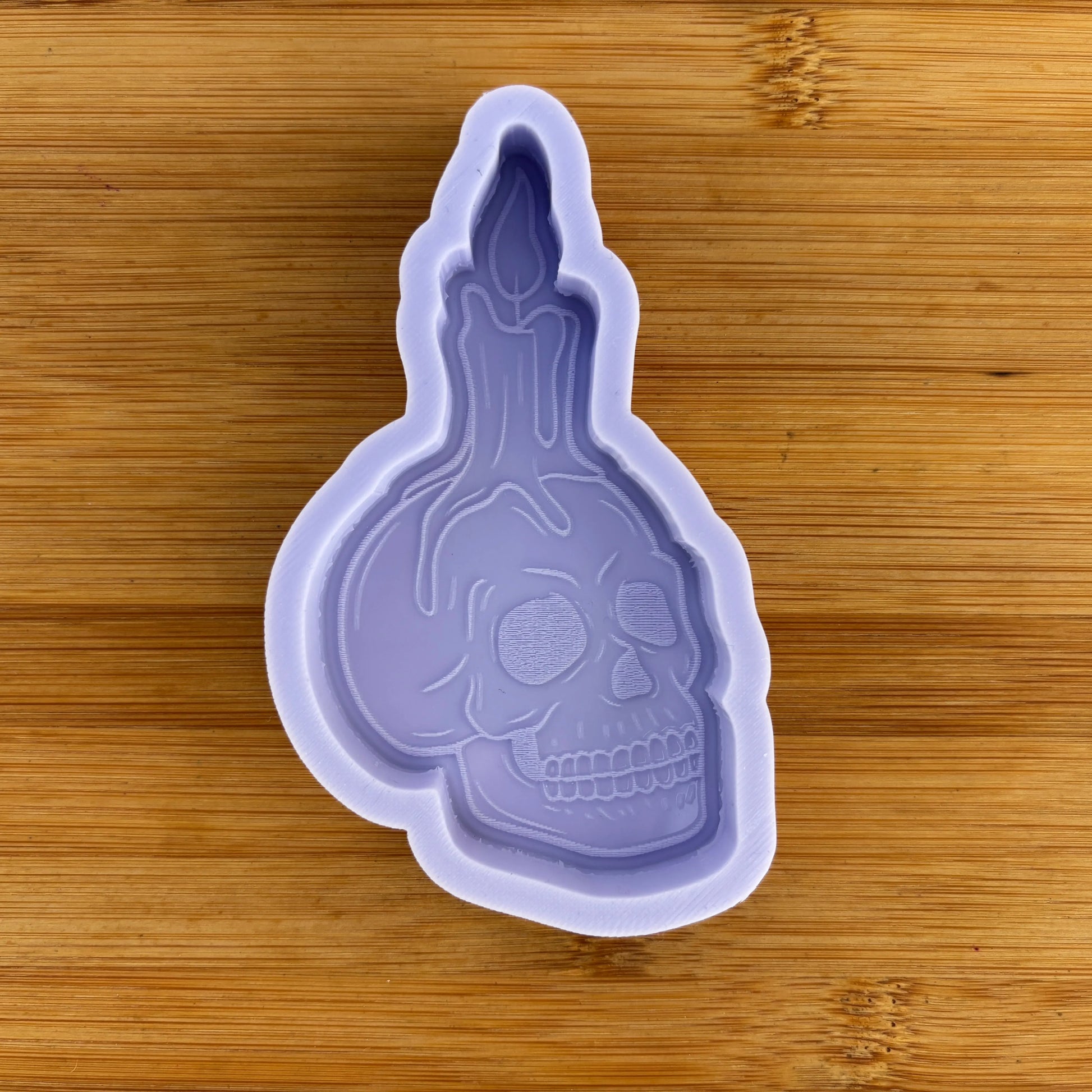 Skull Candle Silicone Mold - The Crafts and Glitter Shop