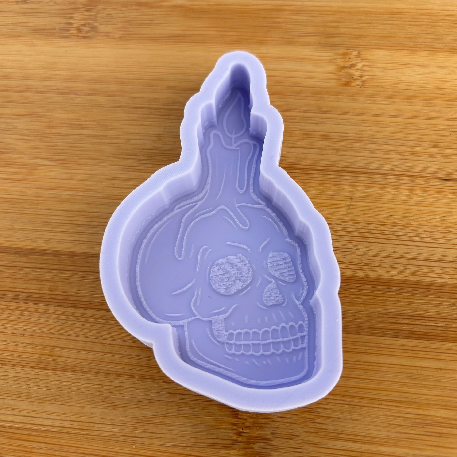 Skull Candle Silicone Mold - The Crafts and Glitter Shop