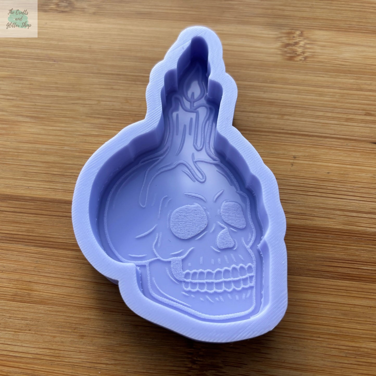 Skull Candle Silicone Mold - The Crafts and Glitter Shop
