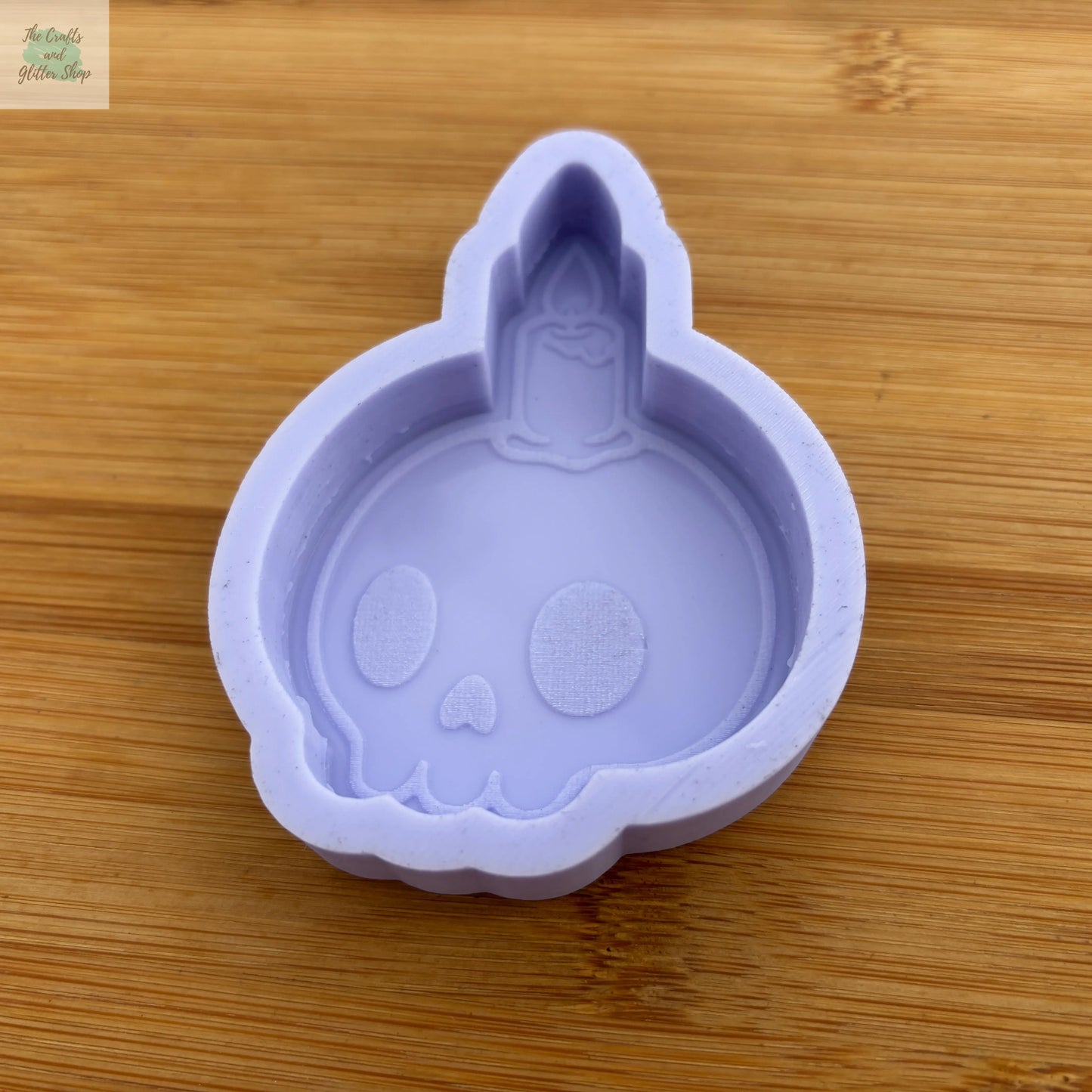 Skull Candle Silicone Mold - The Crafts and Glitter Shop