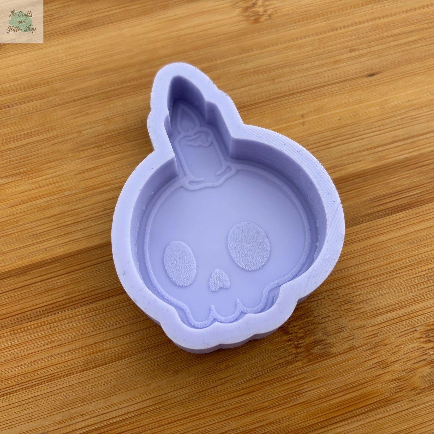 Skull Candle Silicone Mold - The Crafts and Glitter Shop