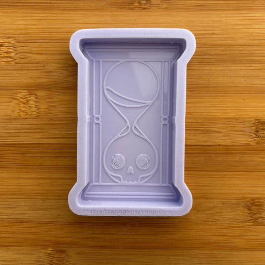Skull Hourglass Silicone Mold - The Crafts and Glitter Shop