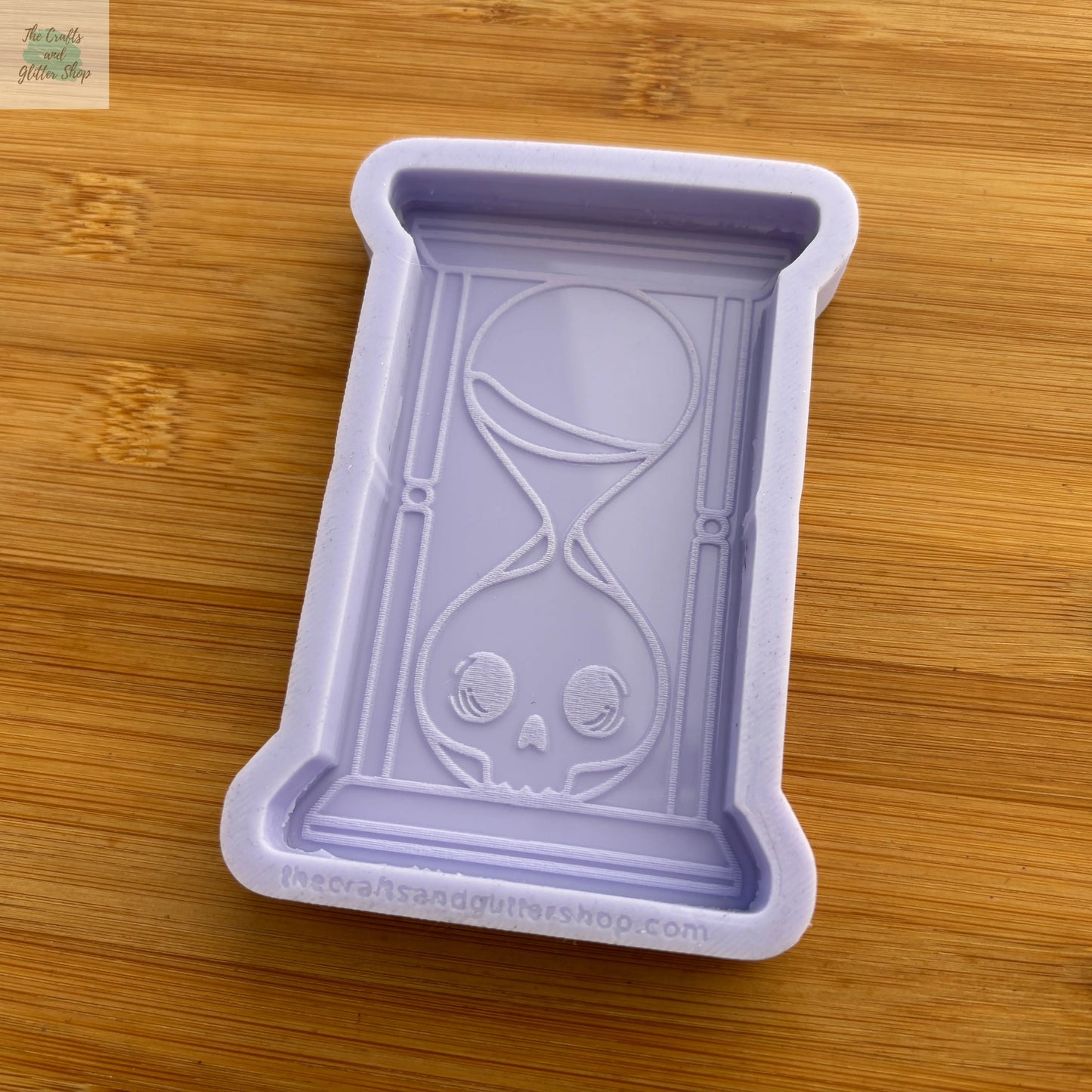 Skull Hourglass Silicone Mold - The Crafts and Glitter Shop
