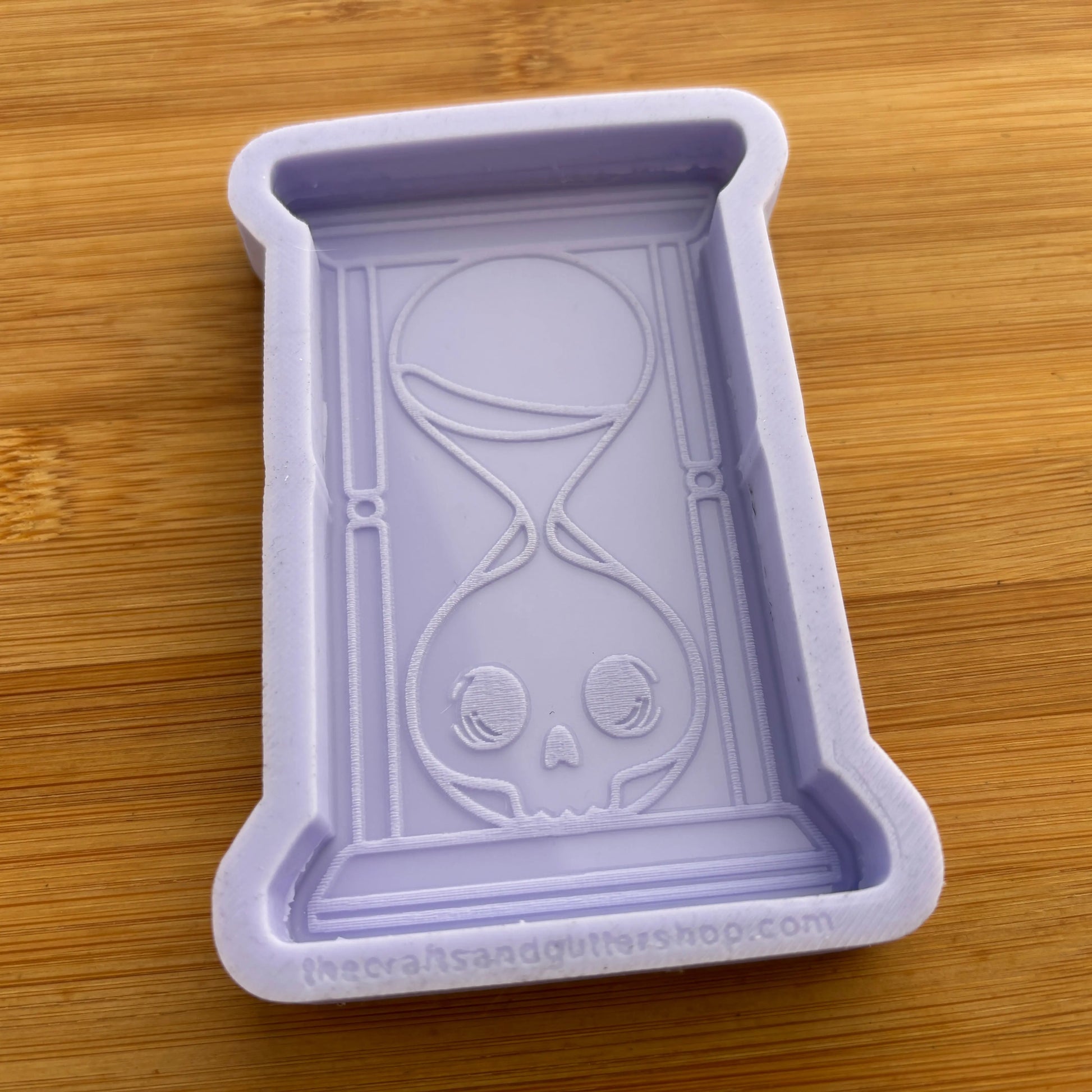 Skull Hourglass Silicone Mold - The Crafts and Glitter Shop