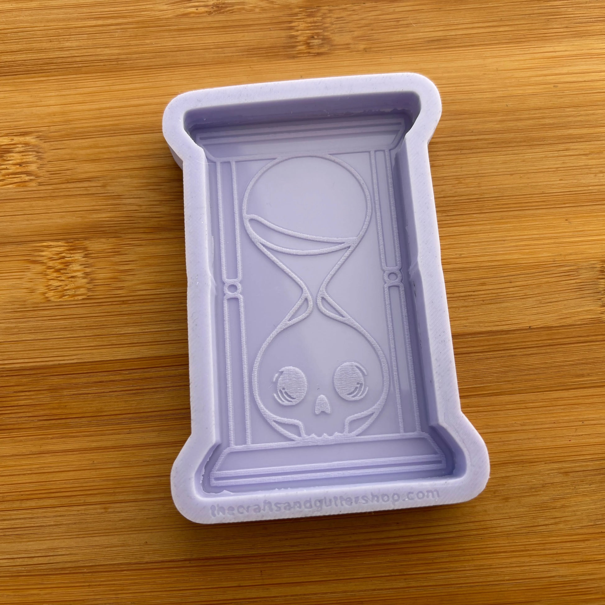 Skull Hourglass Silicone Mold - The Crafts and Glitter Shop