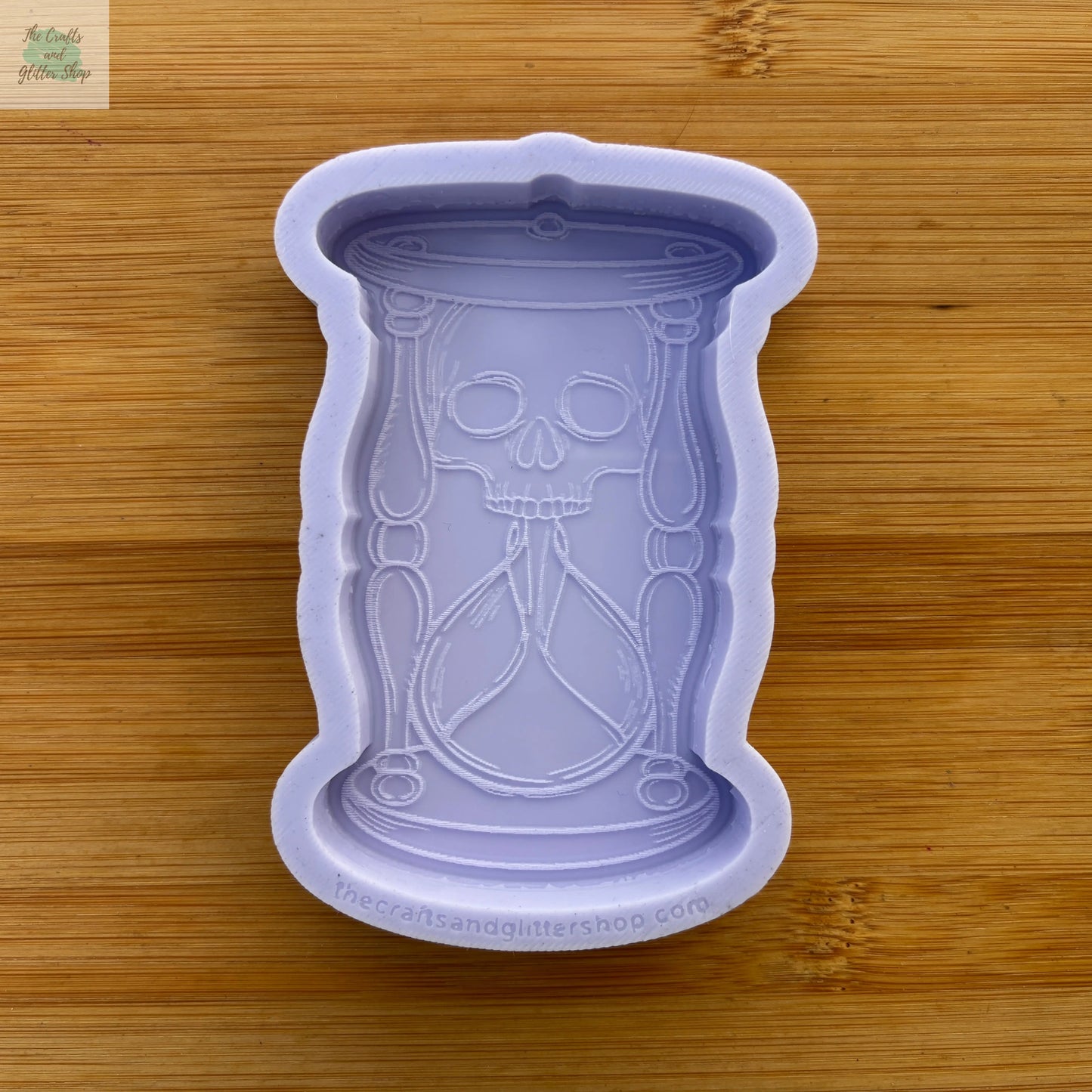 Skull Hourglass Silicone Mold - The Crafts and Glitter Shop