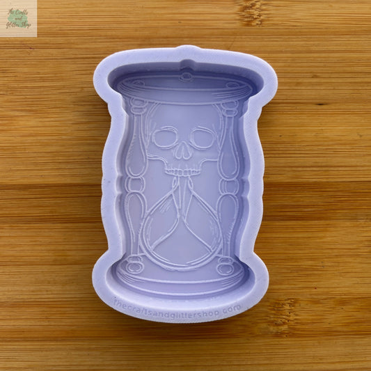 Skull Hourglass Silicone Mold - The Crafts and Glitter Shop